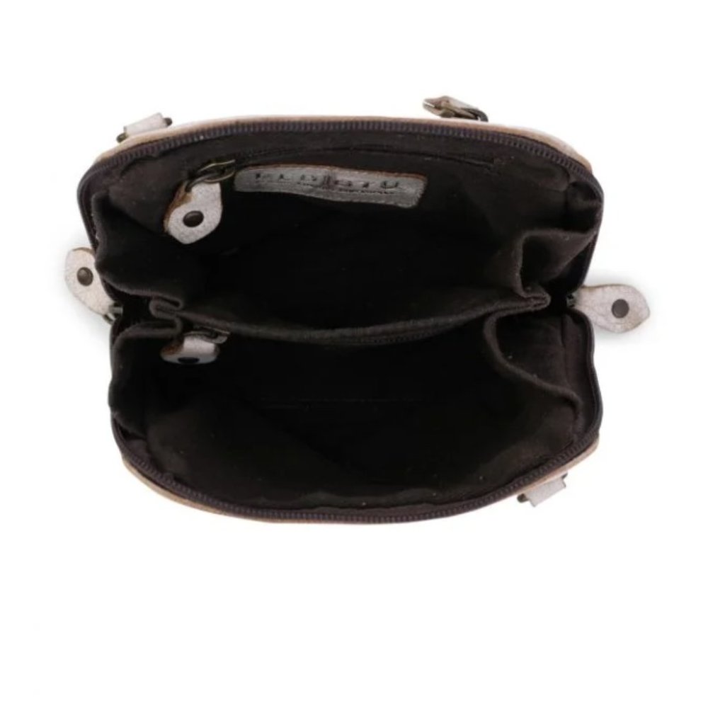 Bed l Stu Ventura Crossbody Leather Nectar Lux New - Picture 6 of 7